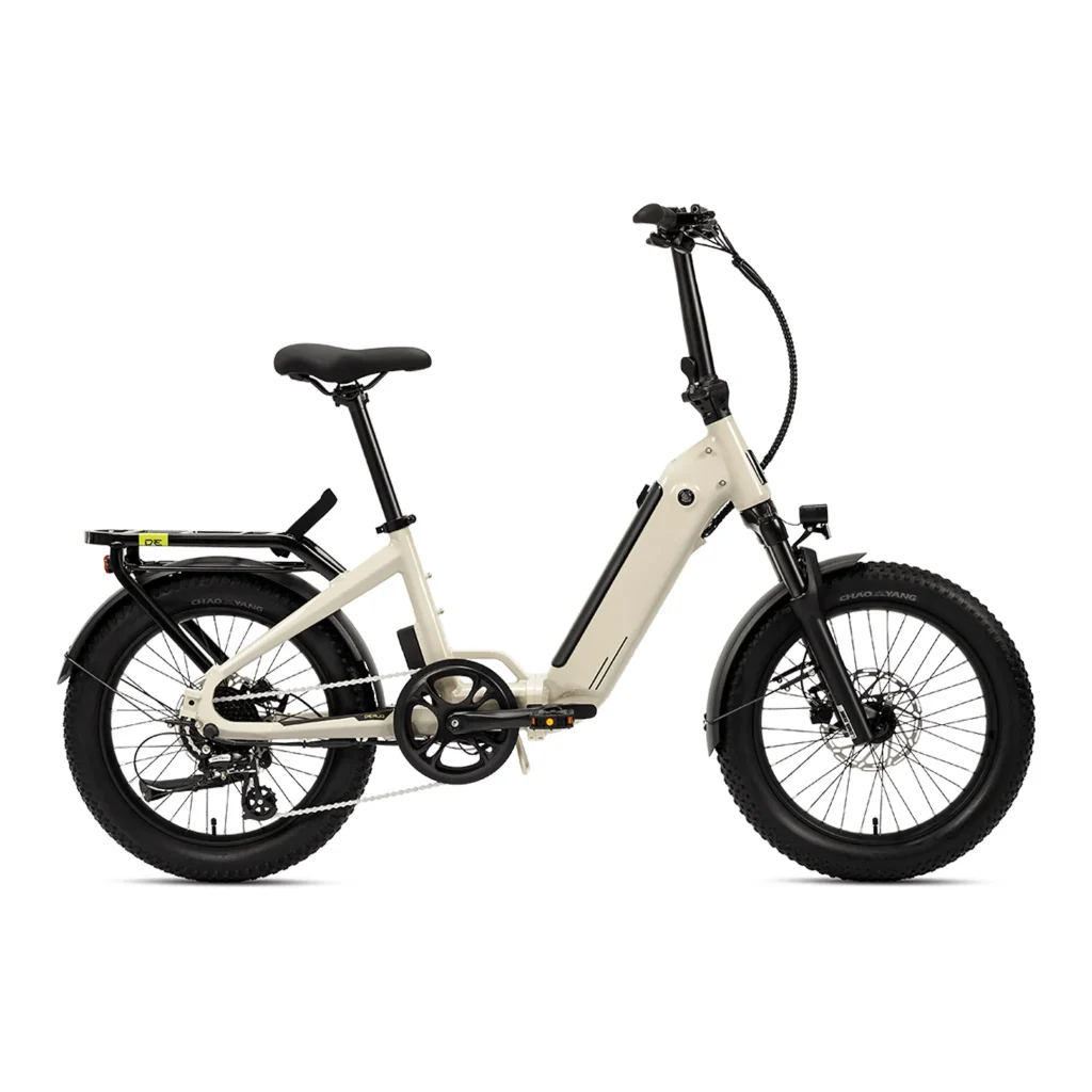 Ridewave miniwave folding bike in grey
